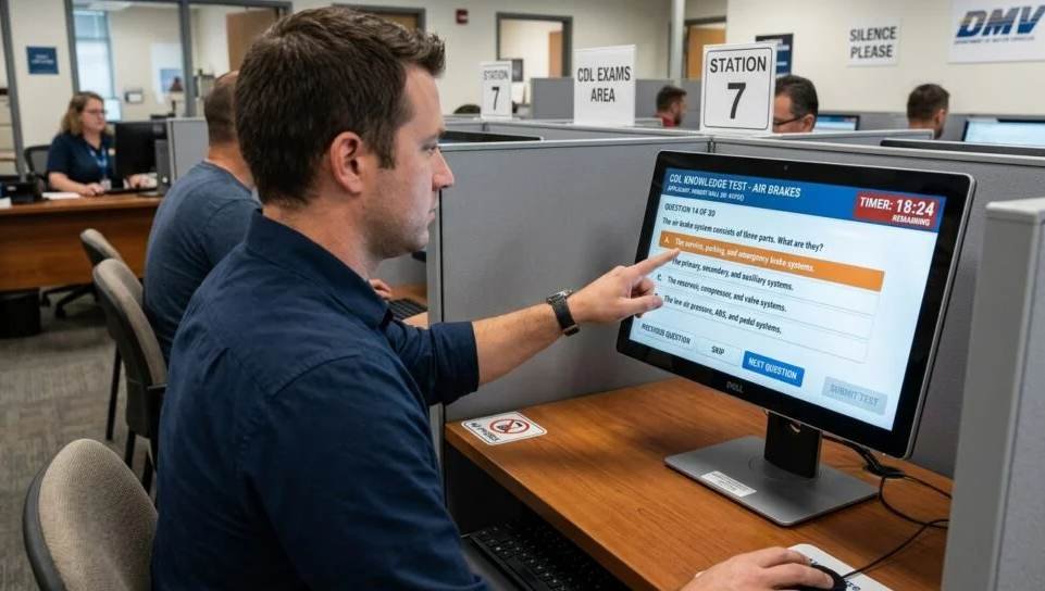 CDL Mock Test 2026: The 75-Question DMV Pretest Simulator