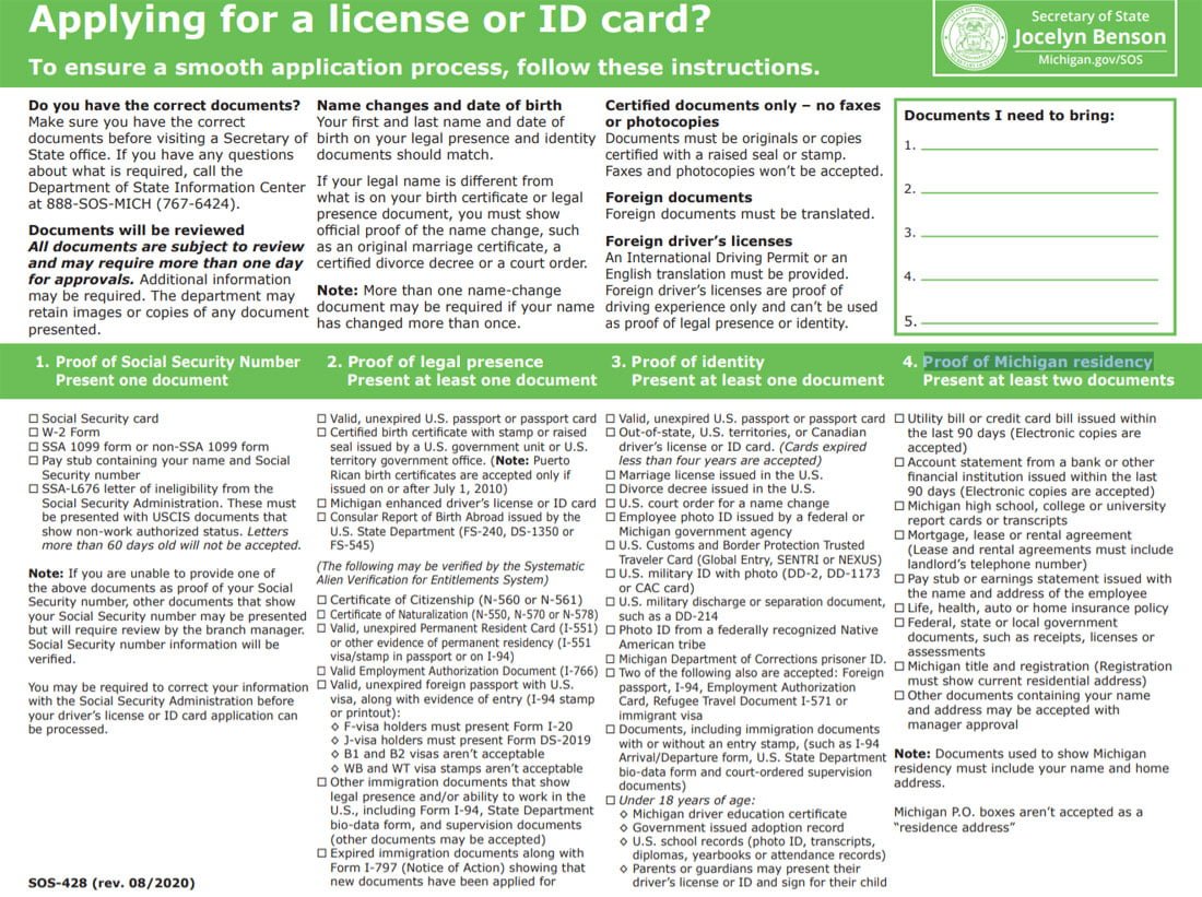 Michigan CDL Test Questions & Answers 2026: SOS Cheat Sheet